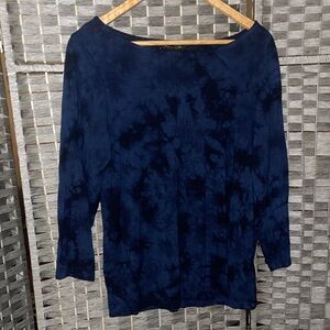 TAHARI Navy Blue Women's Top